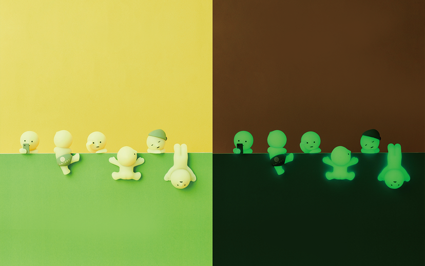 SMISKI Hippers Decorative Mini Figures 夜光