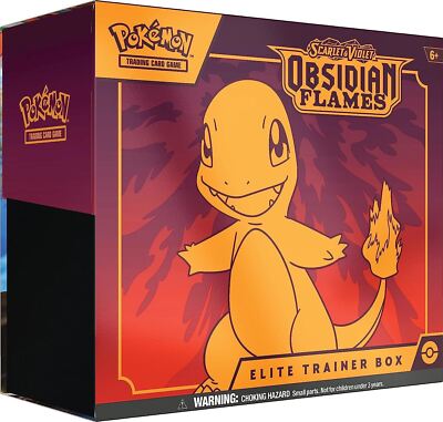 Pokemon TCG Scarlet & Violet Obsidan Flames Elite Trainer Box