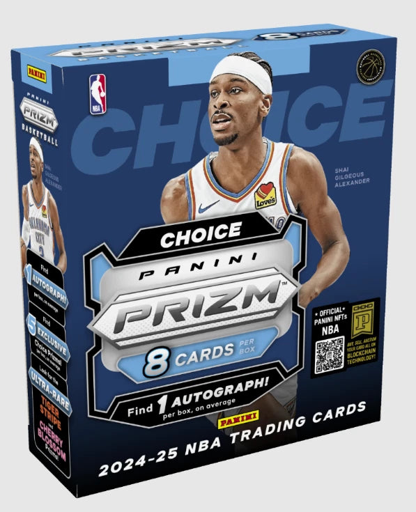 2024-25 PANINI PRIZM BASKETBALL CHOICE 8 CARDS