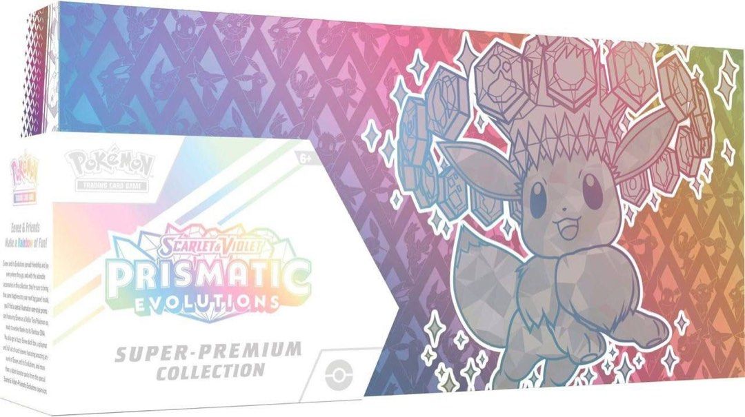 Pokemon SV8.5 Prismatic Evolutions Super-Premium Collection 豪華禮盒