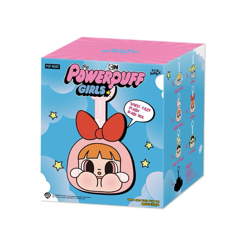 CRYBABY × 飛天小女警系列-搪膠臉毛絨盲盒 Powerpuff Girls Series -Vinyl Face Plush Blind Box