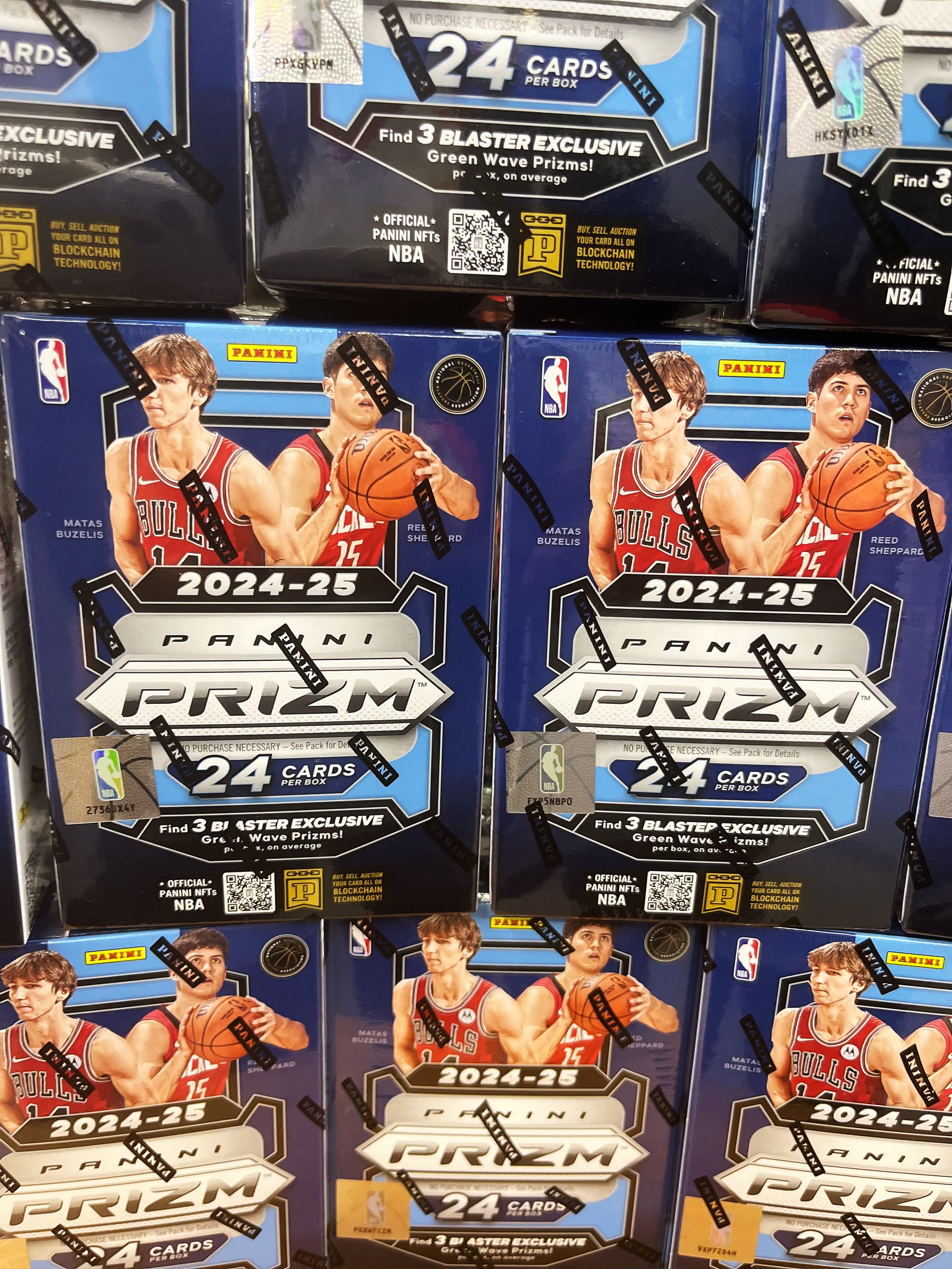 2024-25 Panini Prizm Basketball Hobby Blaster (Green Wave Prizms) Box