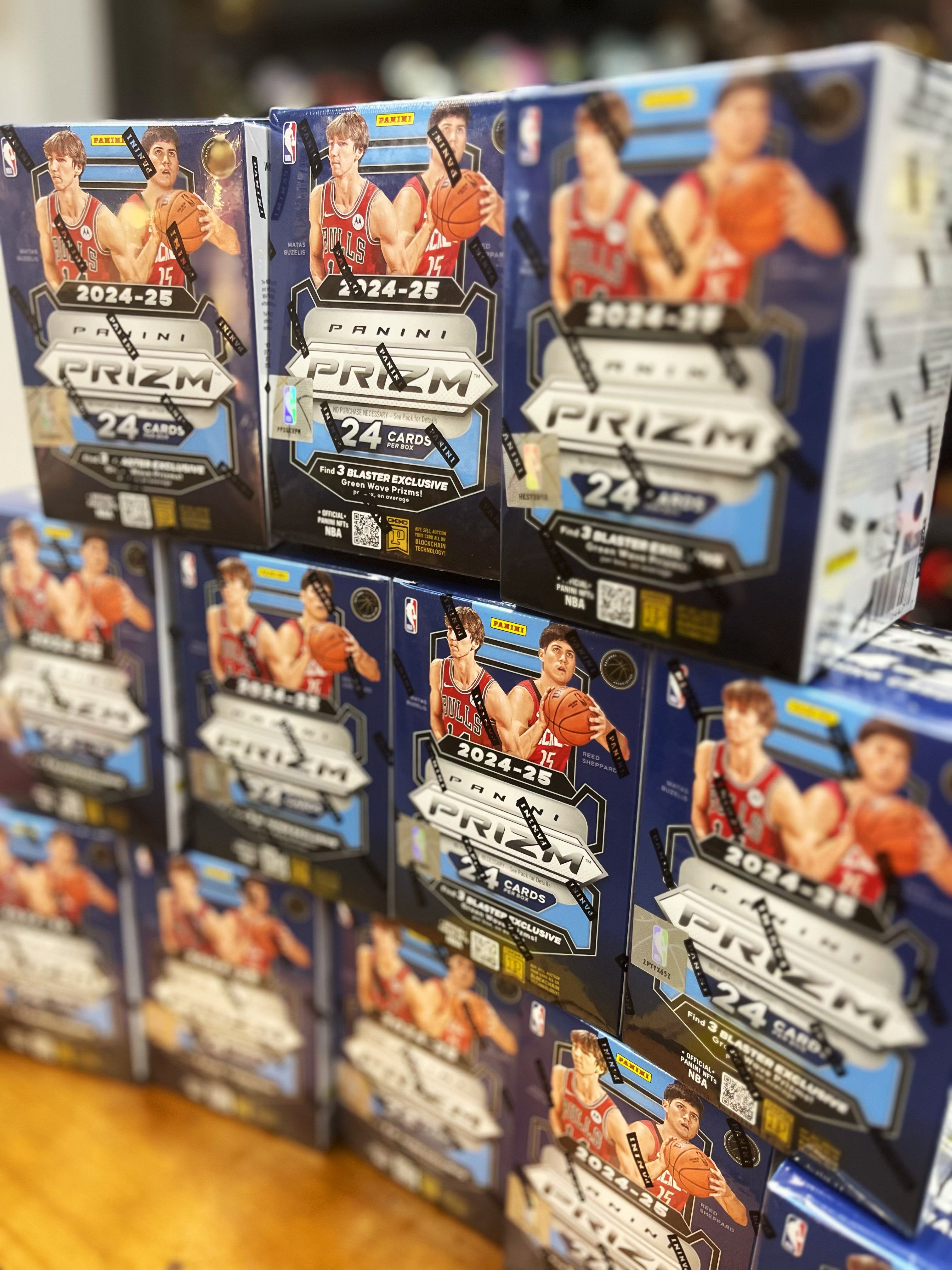 2024-25 Panini Prizm Basketball Hobby Blaster (Green Wave Prizms) Box