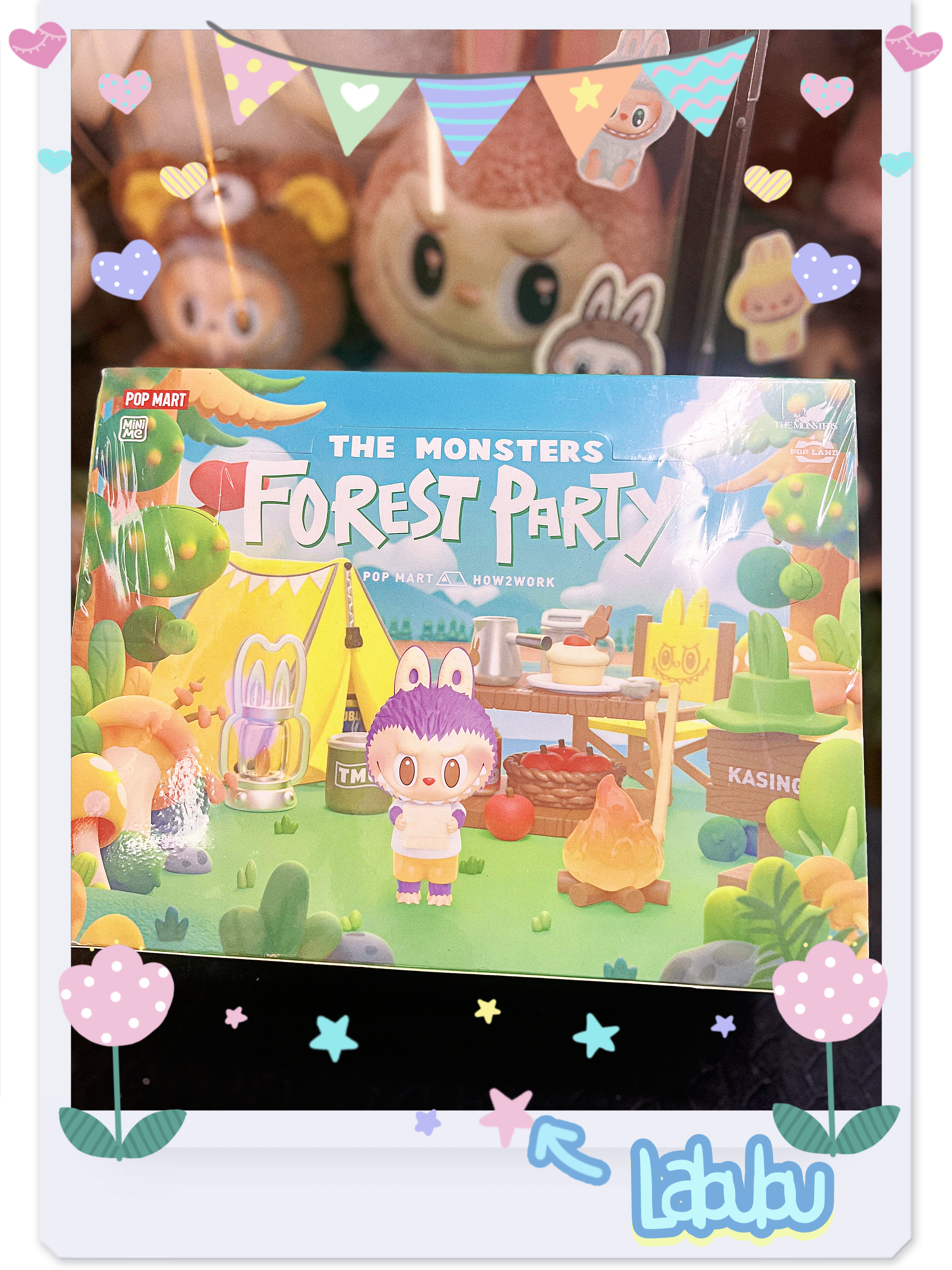 POP MART THE MONSTER 森林派對系列擺件 Forest Party Series Prop