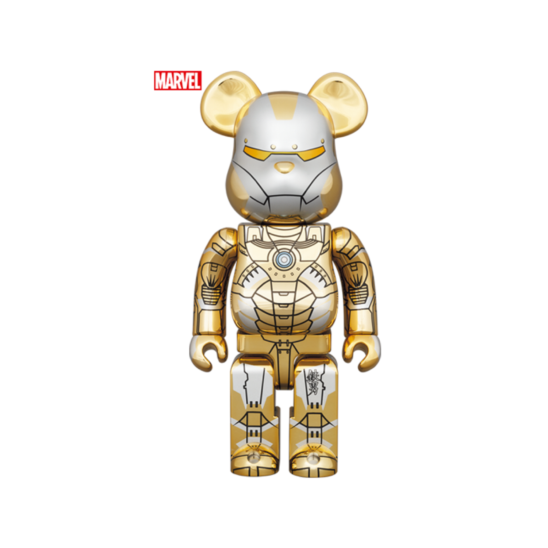 Bearbrick 1000 iron man on sale