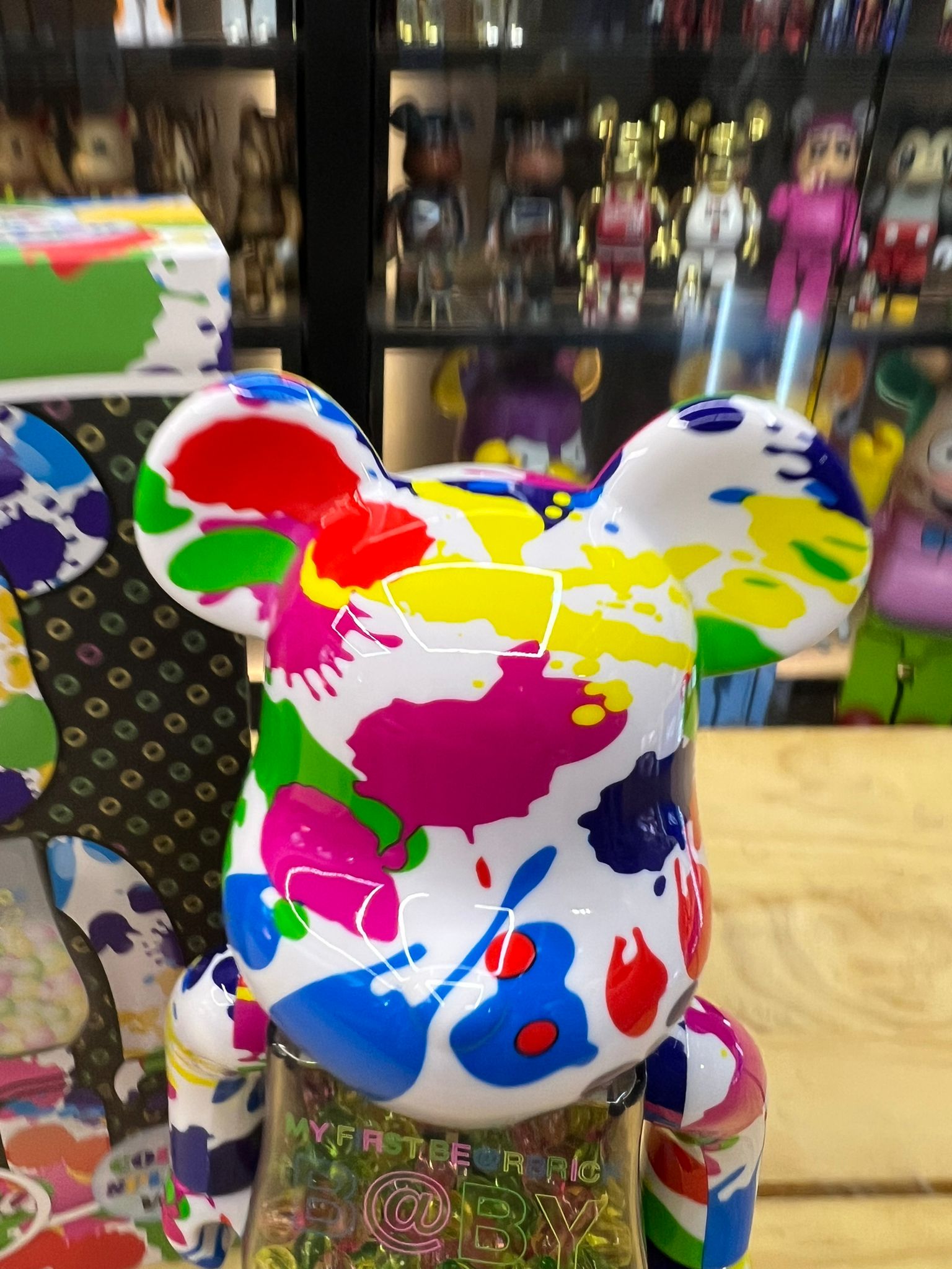 400% MY FIRST BE@RBRICK B@BY COLOR SPLASH Ver.