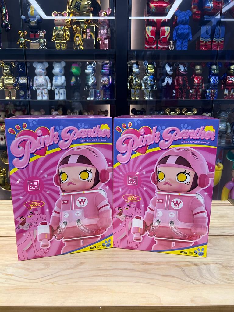 400% Mega Space Molly Pink Panther (傻豹)