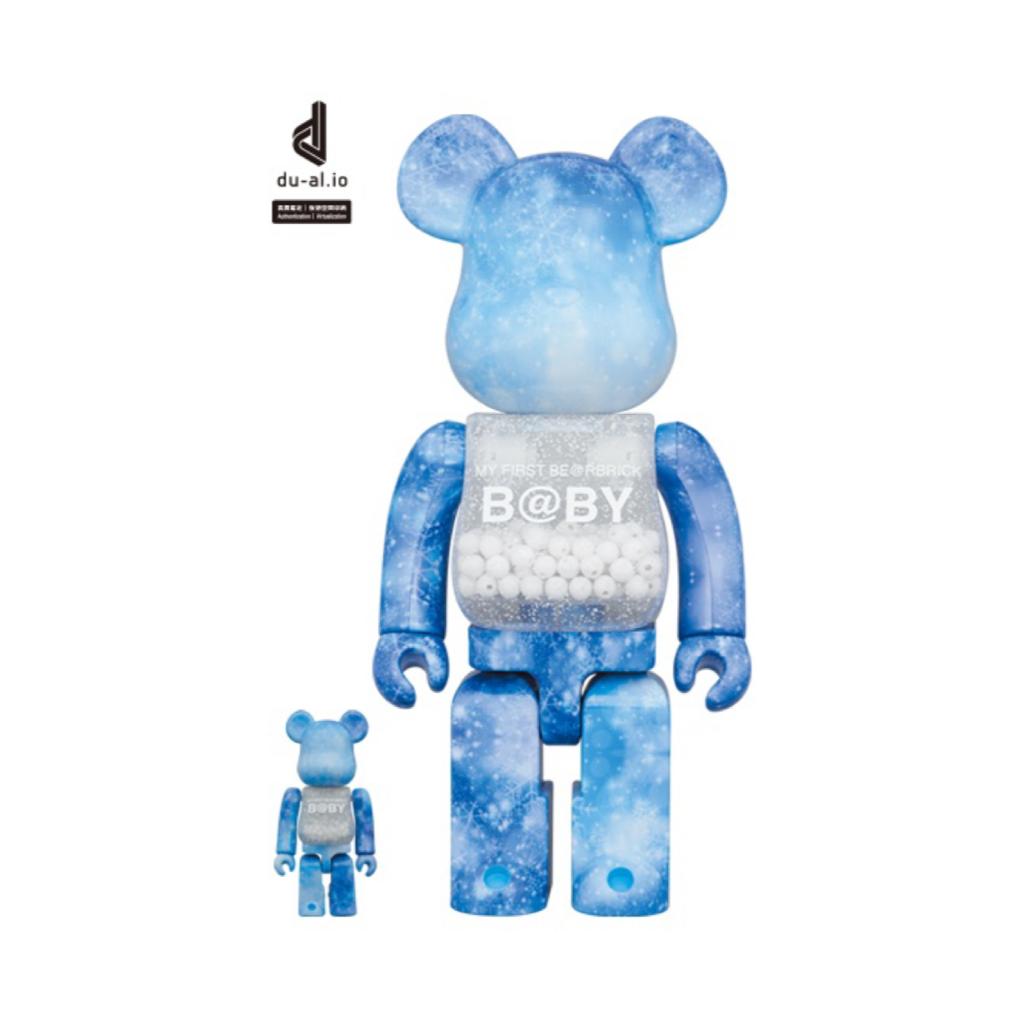 100% & 400% My First Baby Be@rbrick B@by Crystal of Show Ver.