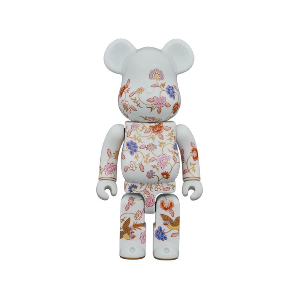 400% 有田Be@rbrick 有田燒【花鳥紋】(Arita Flower and Bird Pattern)