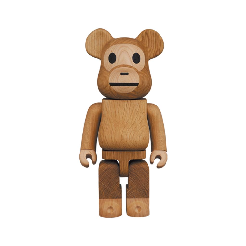 400% Be@rbrick カリモク Karimoku BABY MILO(R) 2021 (Wood)