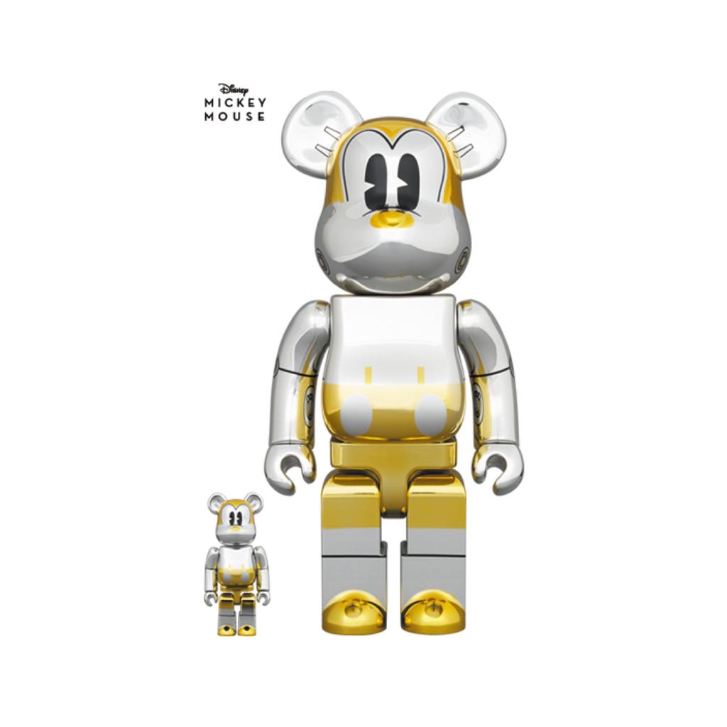 100% & 400% Be@rbrick Sorayama Mickey (空山基米奇) – Madmaxtoys