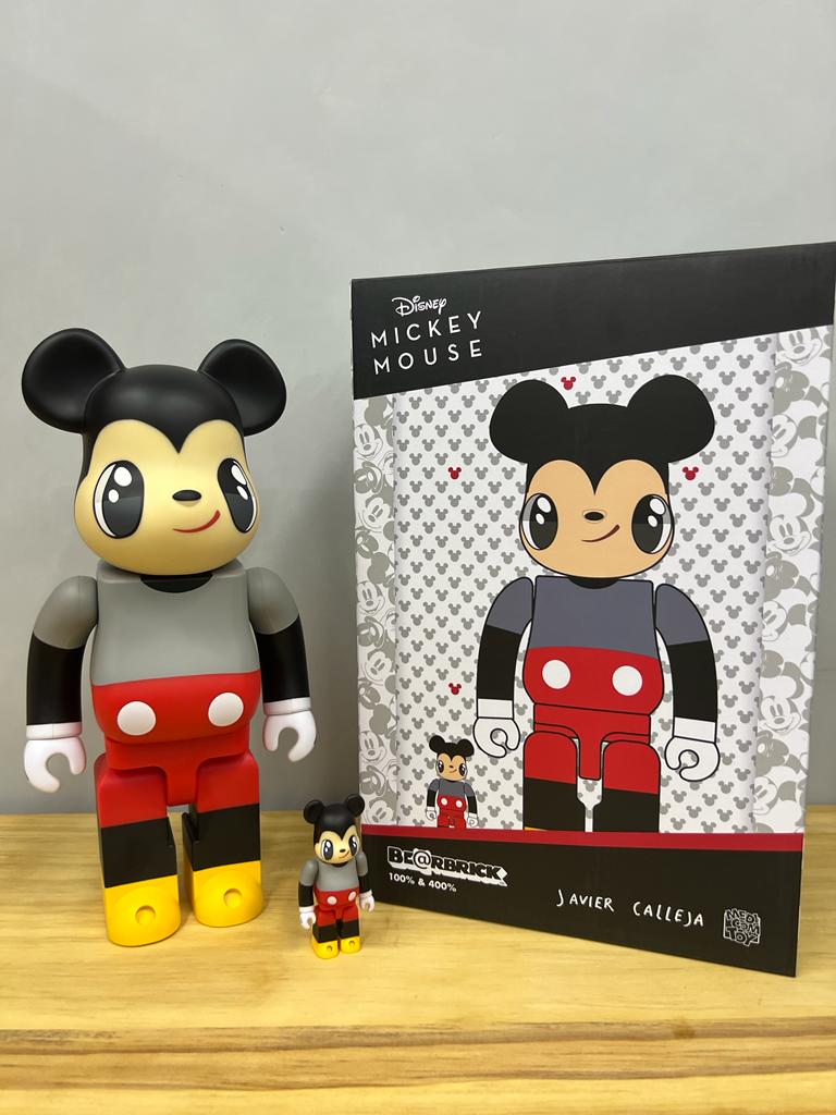 100% & 400% Javier Calleja x Mickey 大眼米奇