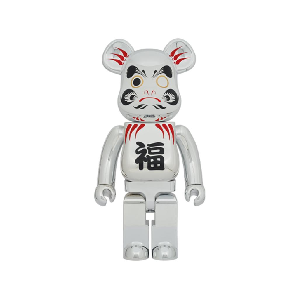 1000％ Be@rbrick 達磨 銀メッキ