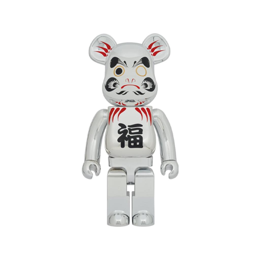 1000% Be@rbrick 達磨 銀メッキ