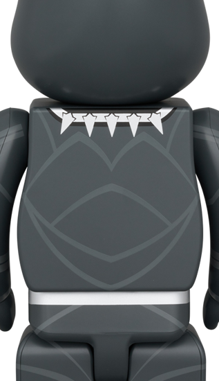 400% BE@RBRICK BLACK PANTHER