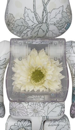 400% BE@RBRICK FLOR@ GERBERA 