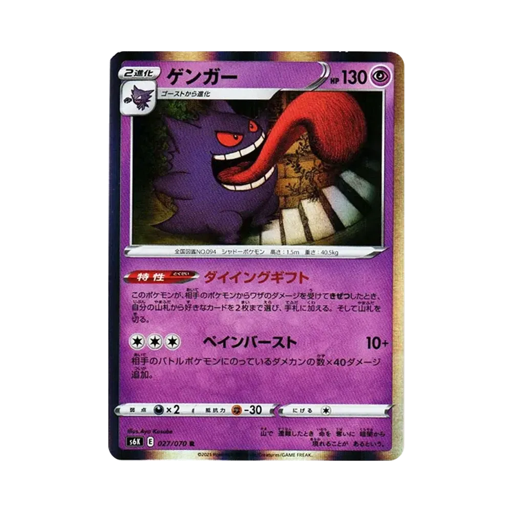[S6K] Pokemon 漆黑幽魂 日版 Box