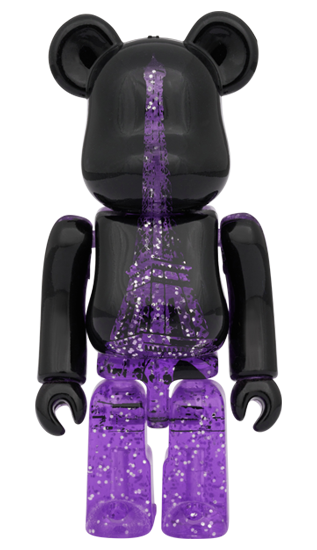 100％ & 400％ EIFFEL TOWER BE@RBRICK SAKURA Ver.