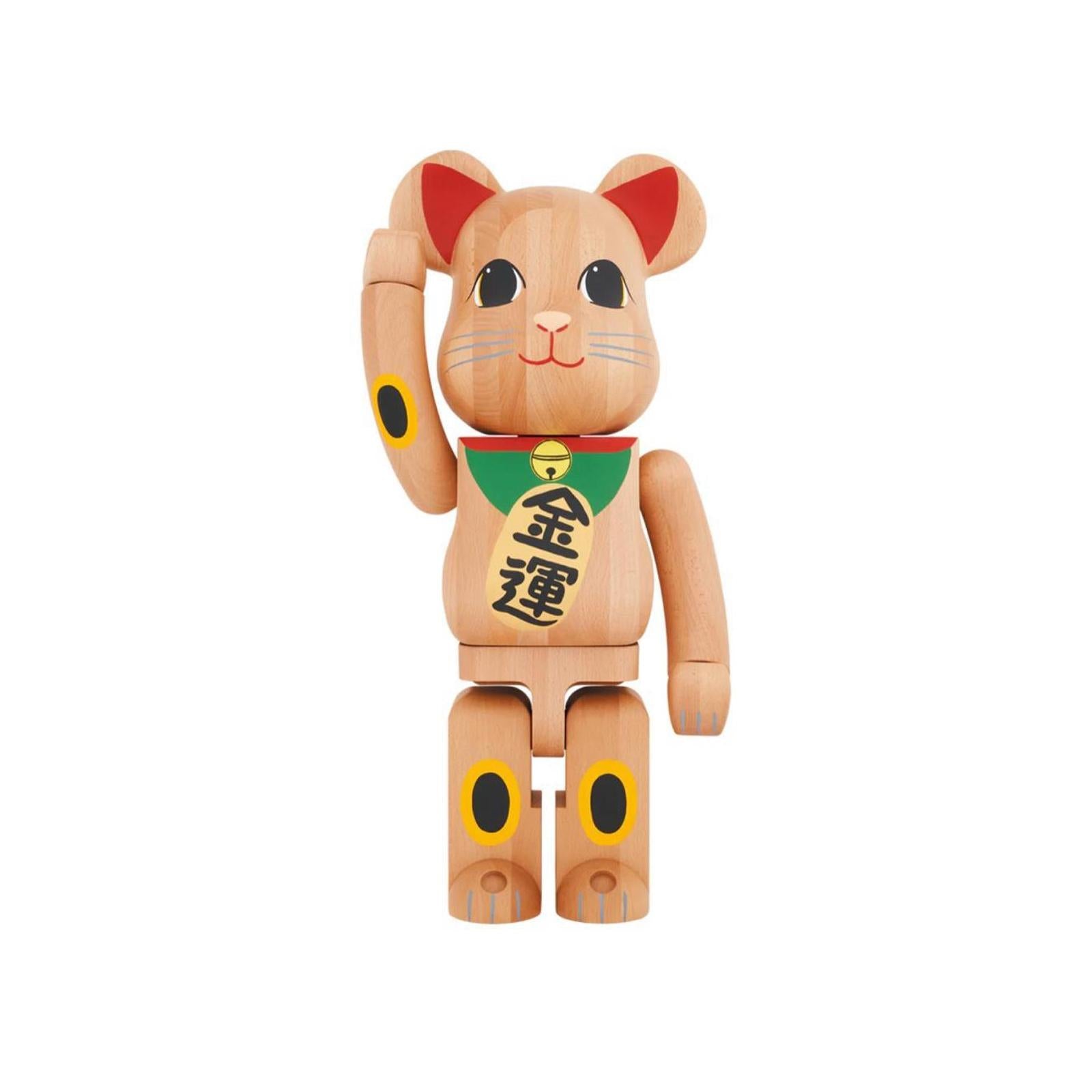 1000％ Be@rbrick Karimoku カリモク 招き猫 弐 金運