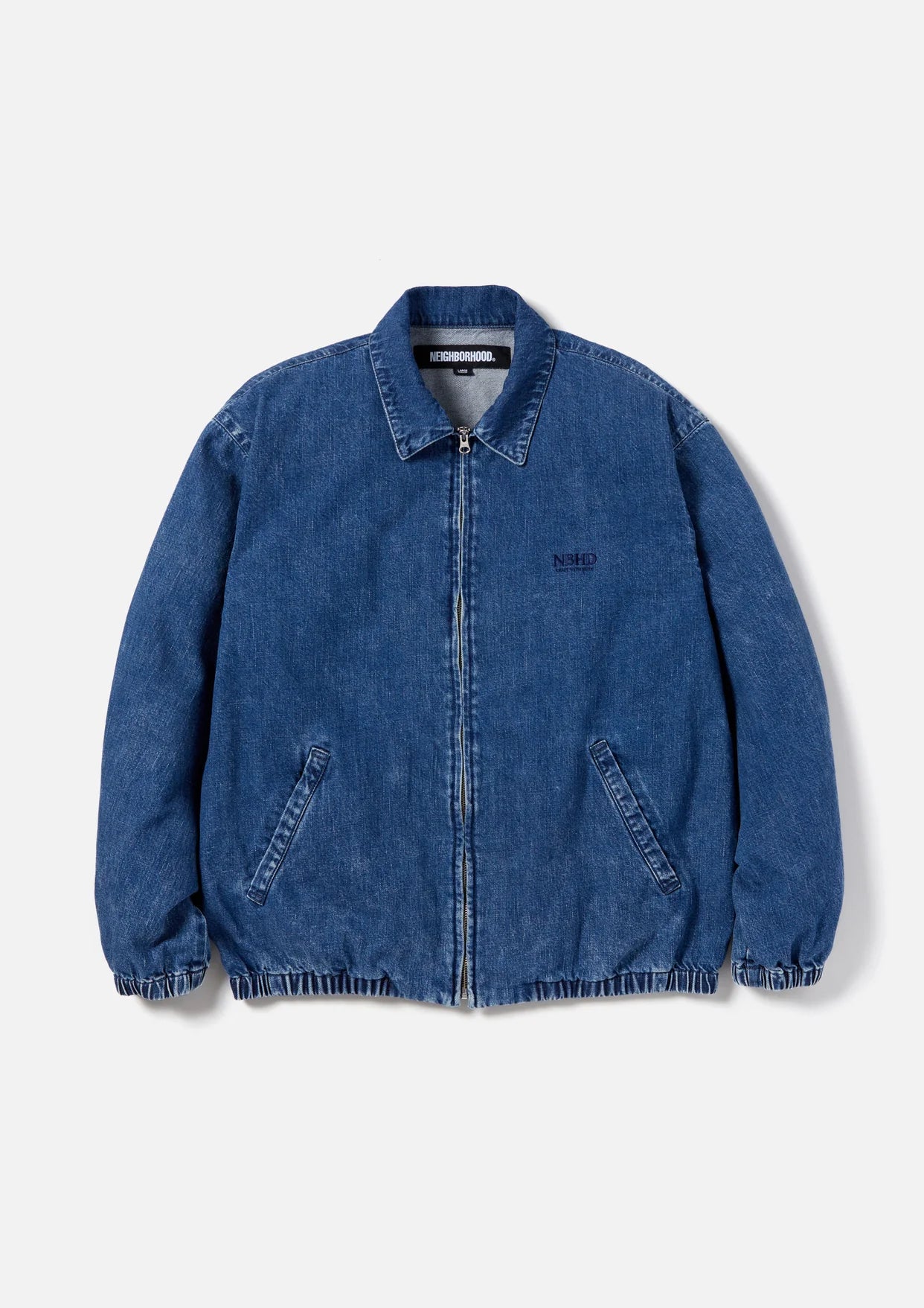 DENIM ZIP WORK JACKET