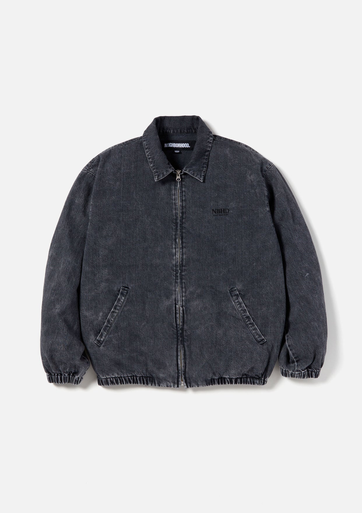 DENIM ZIP WORK JACKET