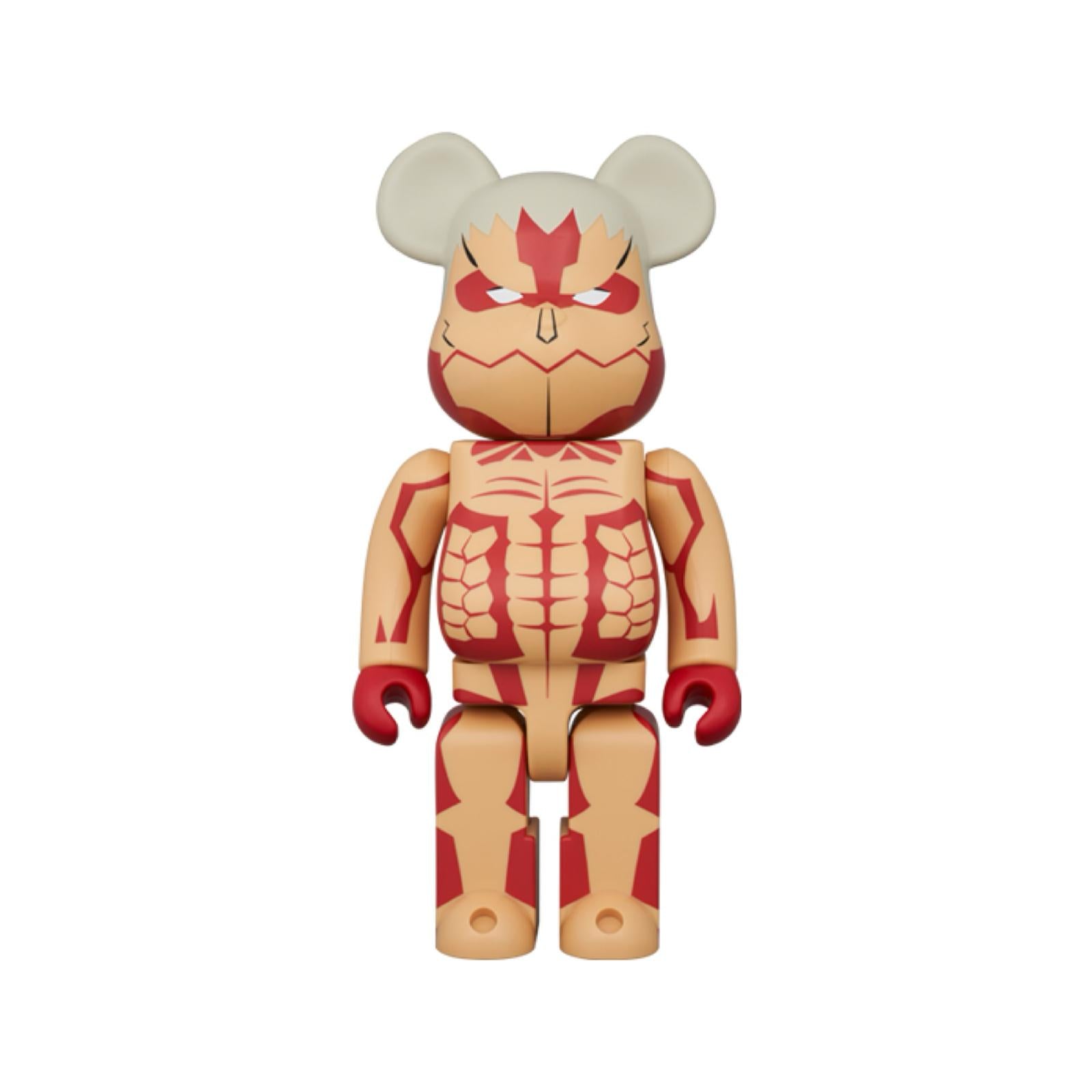 400％ BE@RBRICK 進撃の巨人 鎧の巨人 – Madmaxtoys