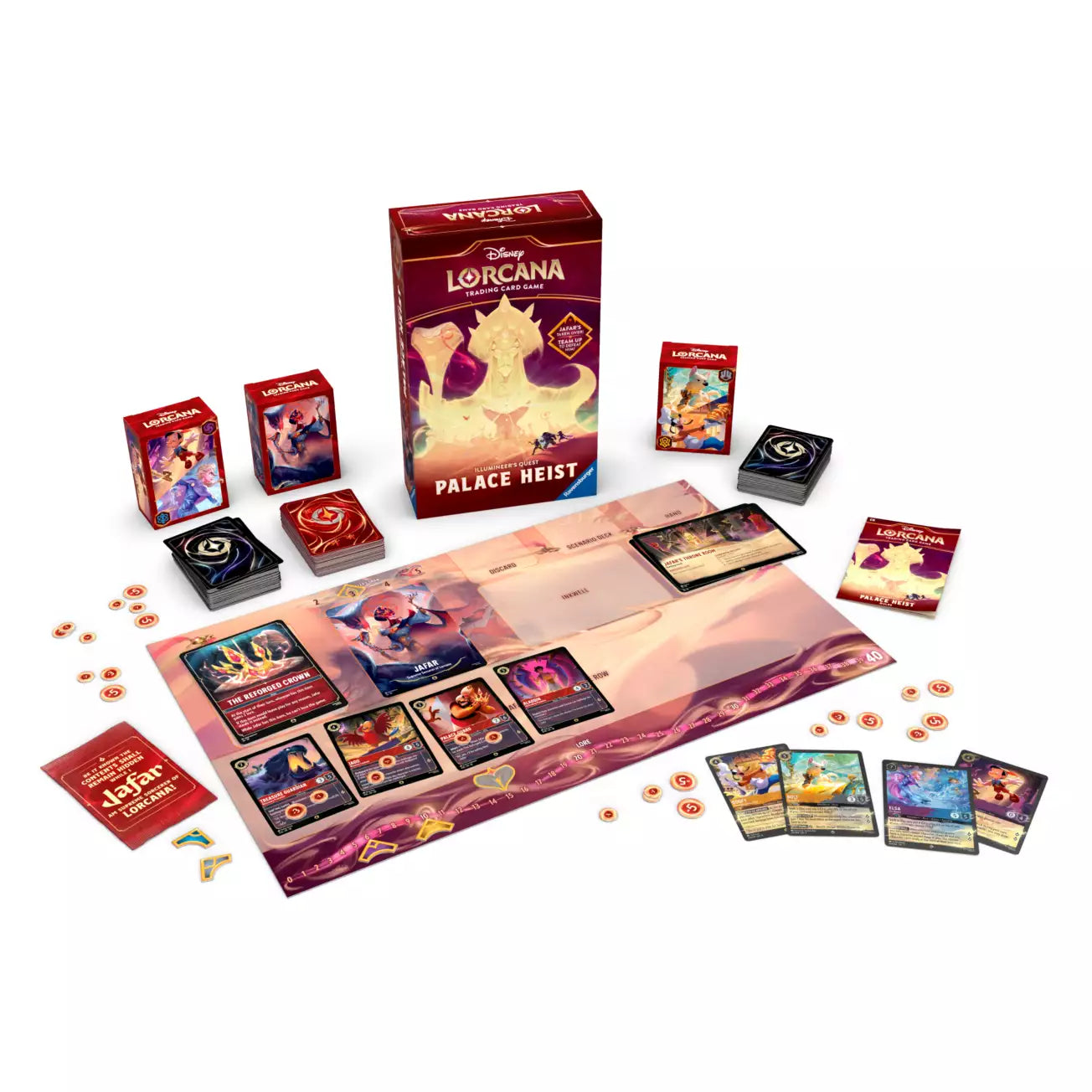 Disney Lorcana-Set 8-Reign of Jafar-Illumineer's Quest-Palace Heist