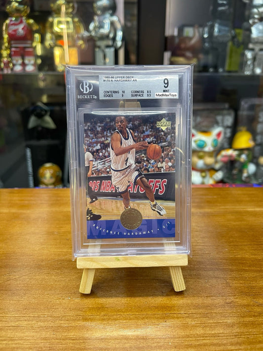 BGS 9 1995-96 UPPER DECK #170 A. HARDAWAY AN