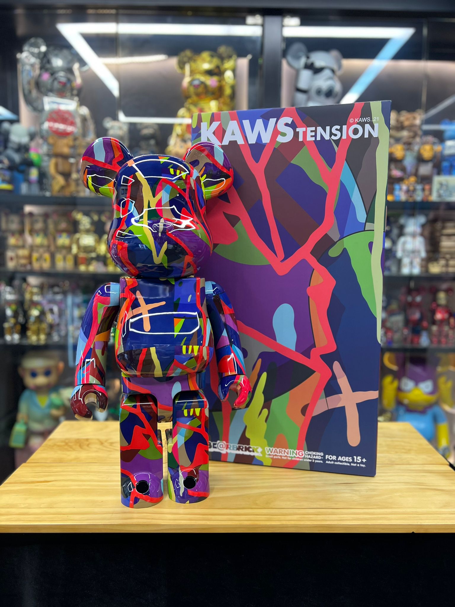 1000% Be@rbrick Kaws Tension