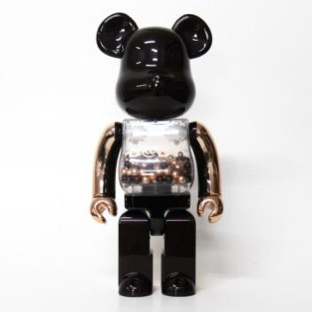 100% & 400% My First Baby Be@rbrick Gold Pink & Chocolate Ver.