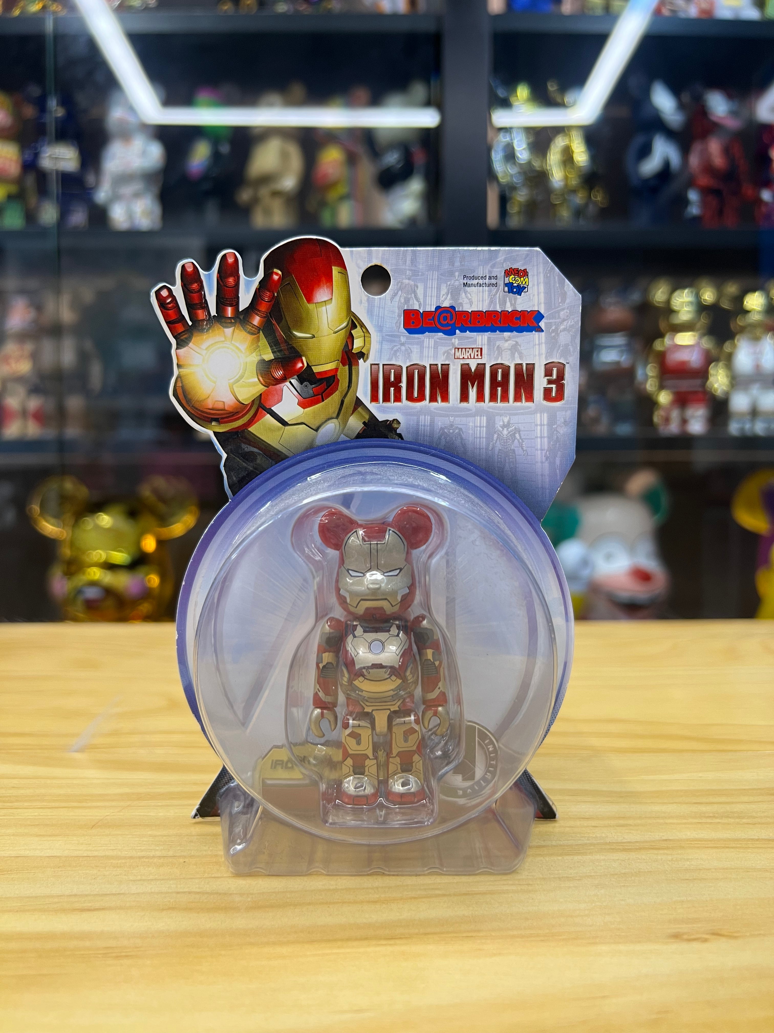 100% Be@rbrick Ironman 3 (Mark 42) 戰損