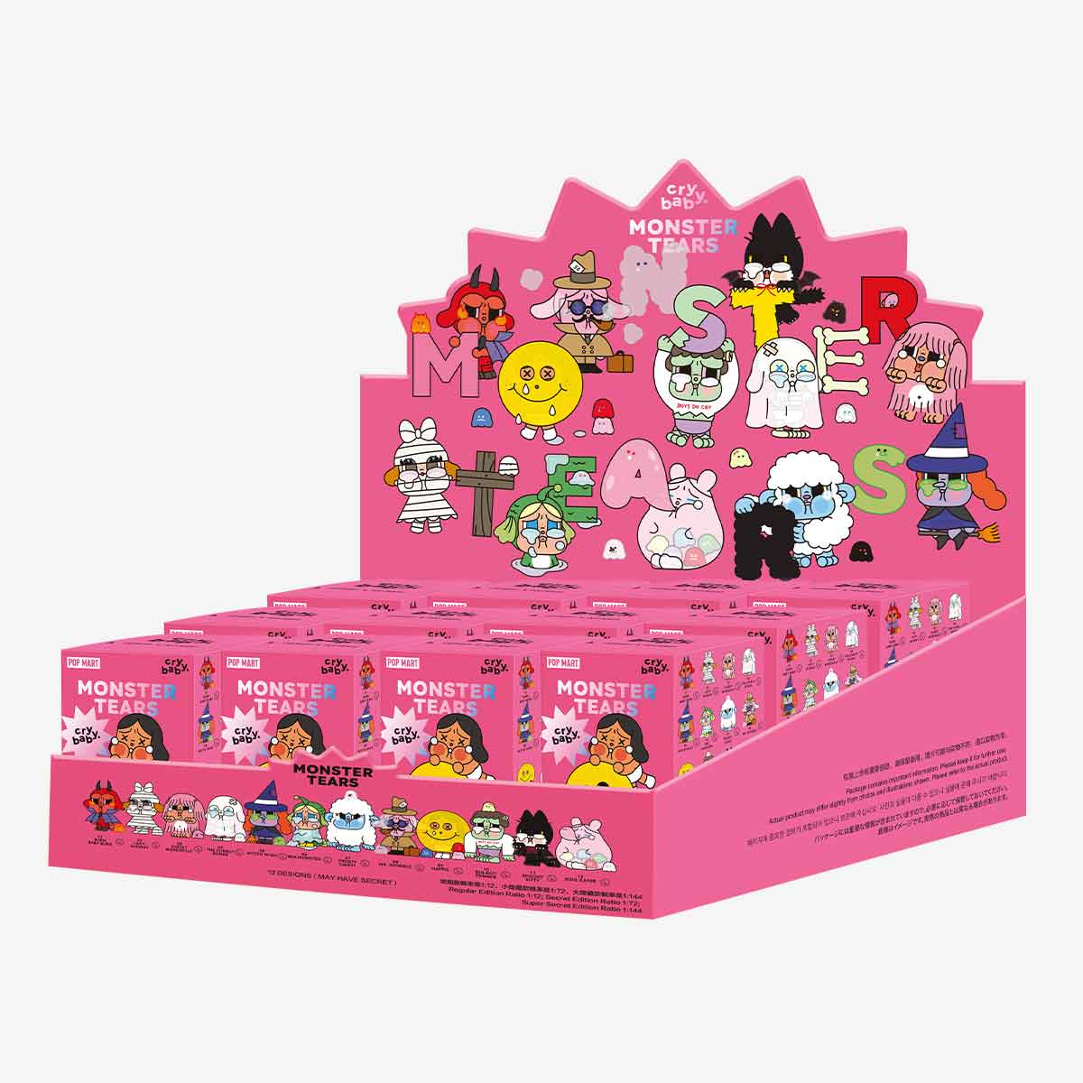 POP MART CRYBABY 怪獸的眼淚系列手辦 Monster Tears Series Figures