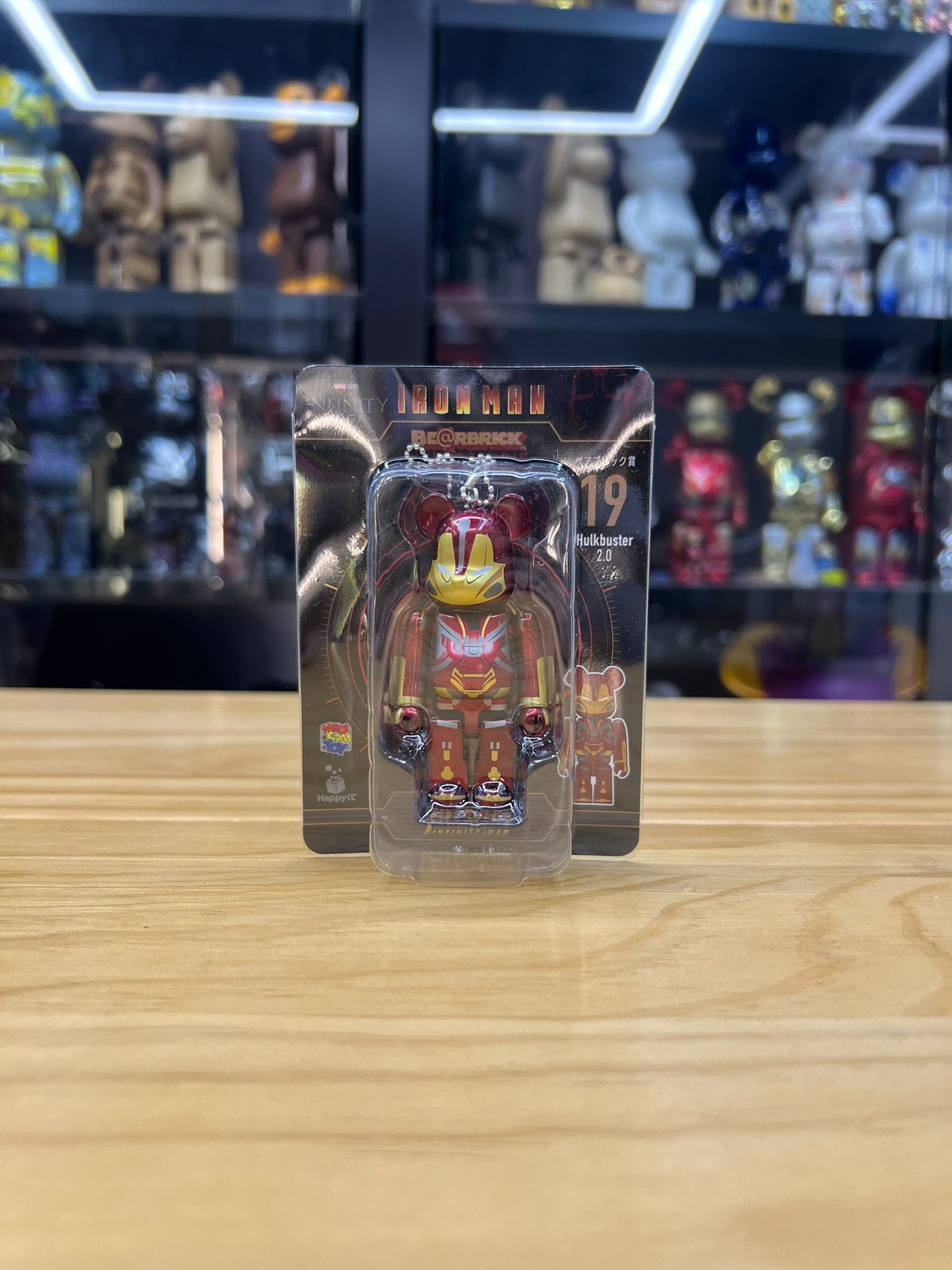 100% Happy 一番賞 Ironman Be@rbrick No.19