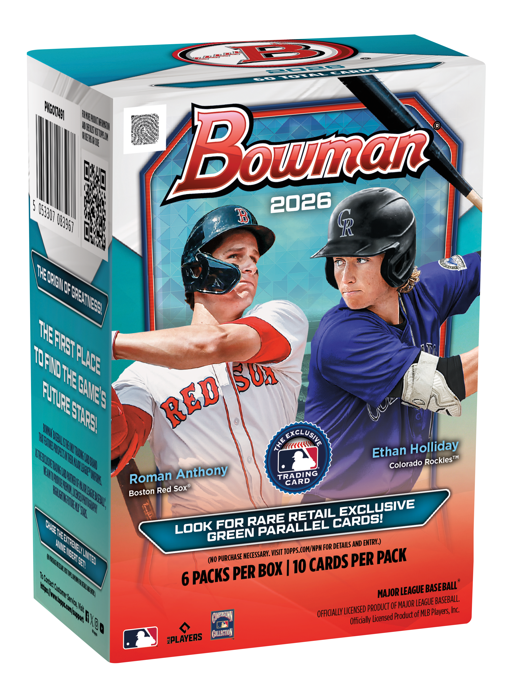 2026 Topps Bowman Baseball - Value Box