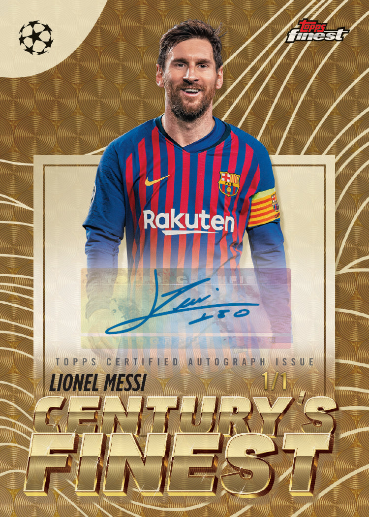 2025-26 Topps Finest UEFA Club Competitions UCC Soccer Hobby Box