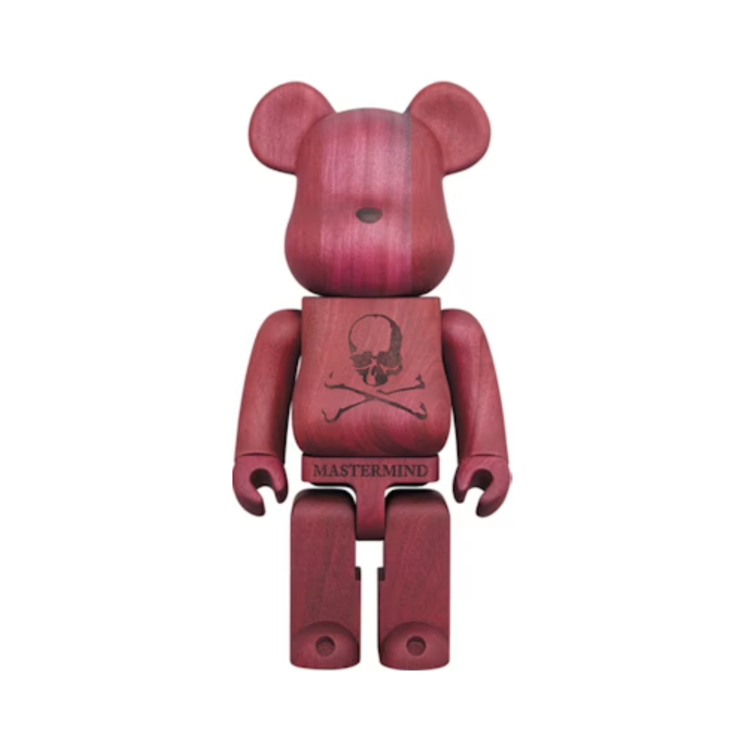 400% Be@rbrick x Mastermind Japan Karimoku Purple Heart 繁榮