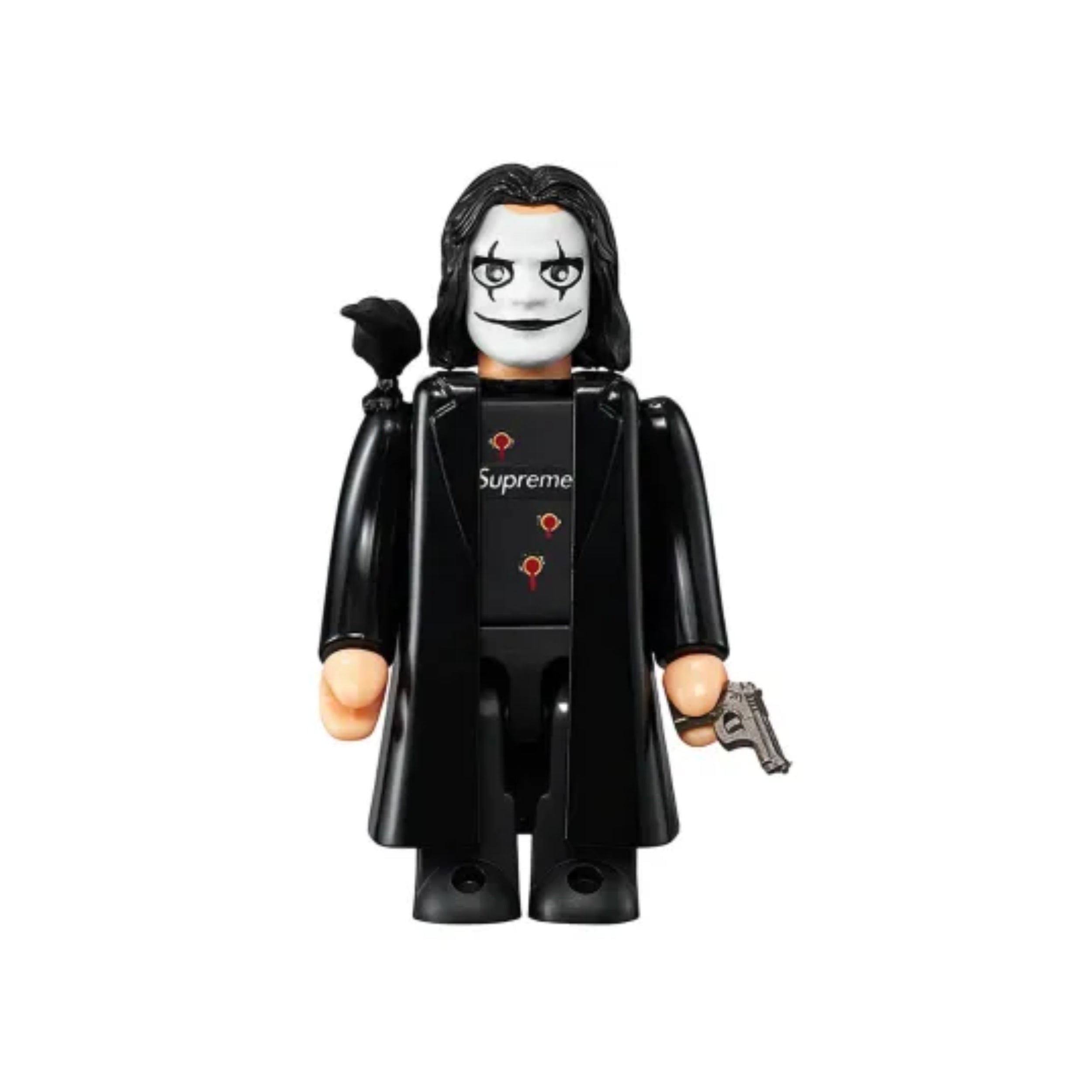 100% Supreme x The Crow Kubrick Figure