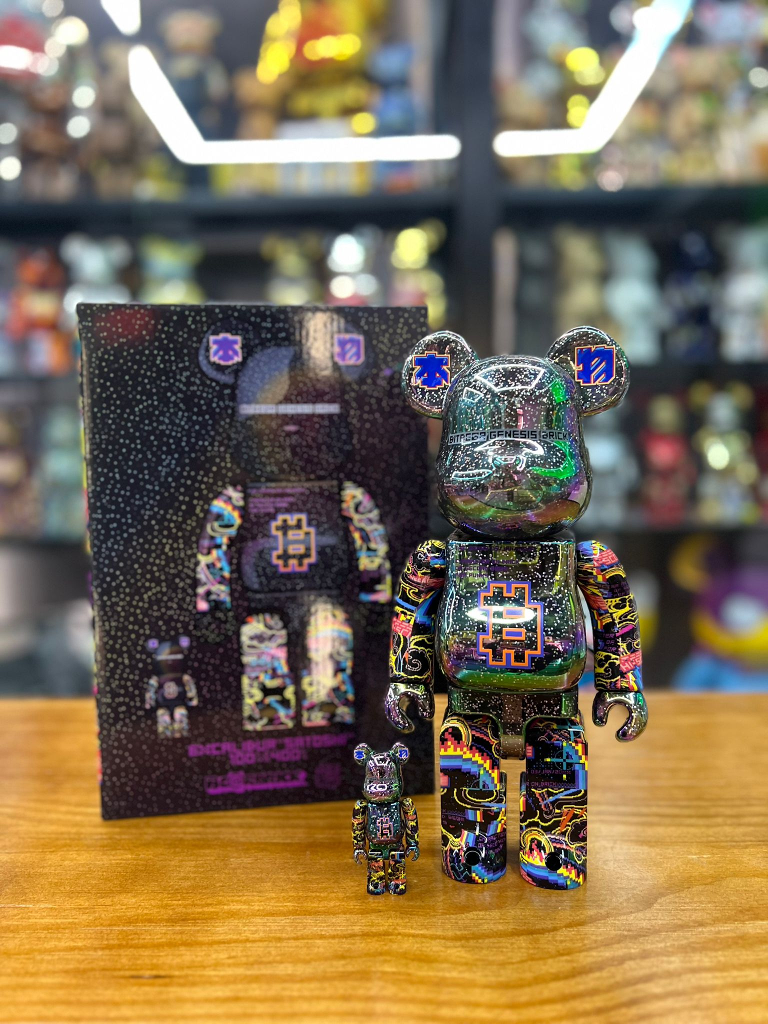 100% & 400% Be@rbrick Excalibur " SATOSHI"