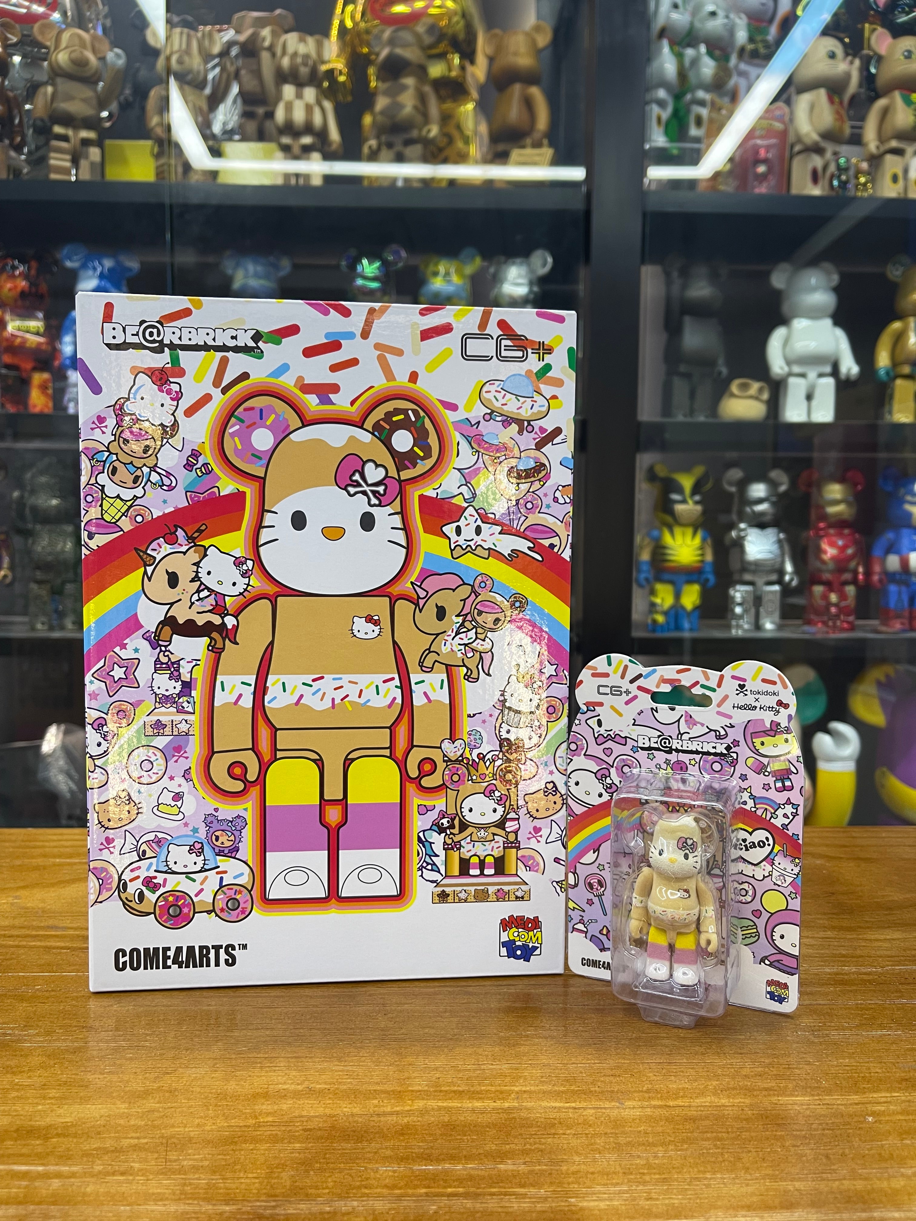 100% & 400% Hello Kitty x Tokidoki x Bearbrick (3 brands)