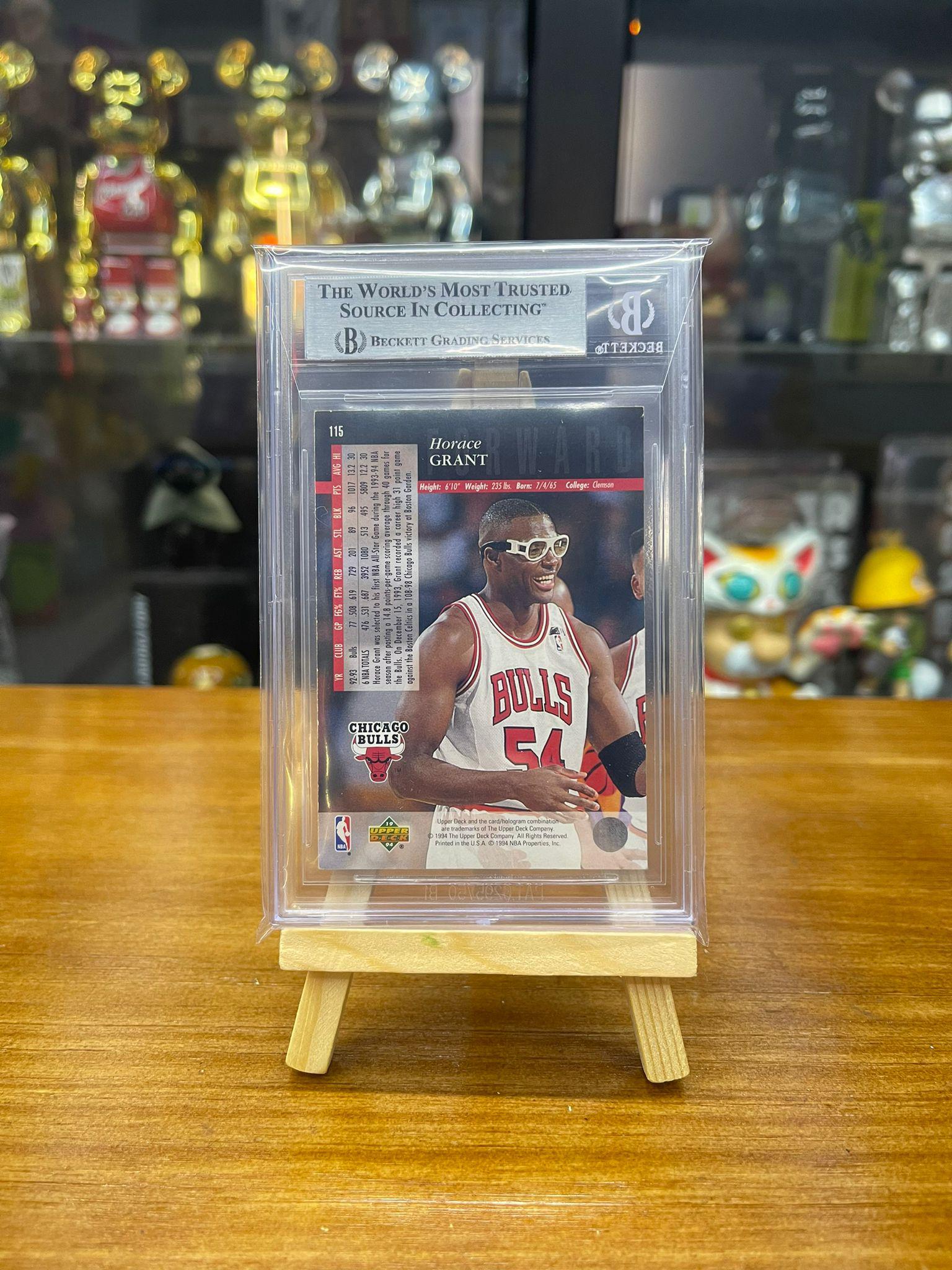 BGS 8 1993-94 Upper Deck SE Special Edition Electric Court #115 Horace Grant - EY