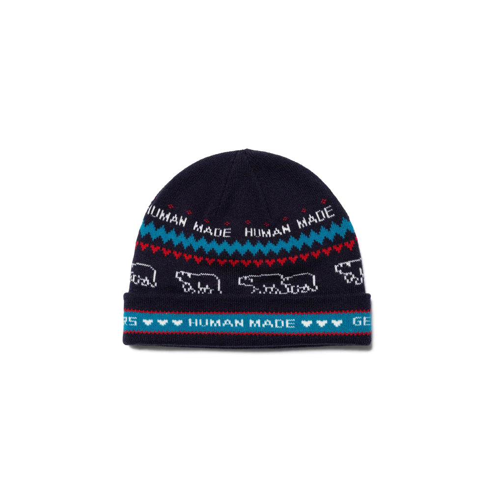 JACQUARD BEANIE