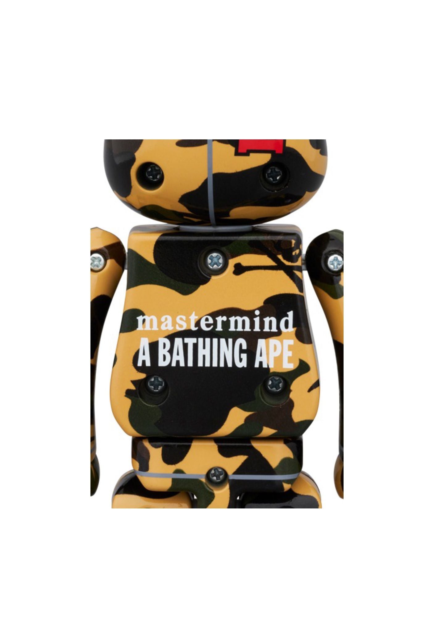 200% 超合金 BE@RBRICK MASTERMIND VS BAPE(R) YELLOW