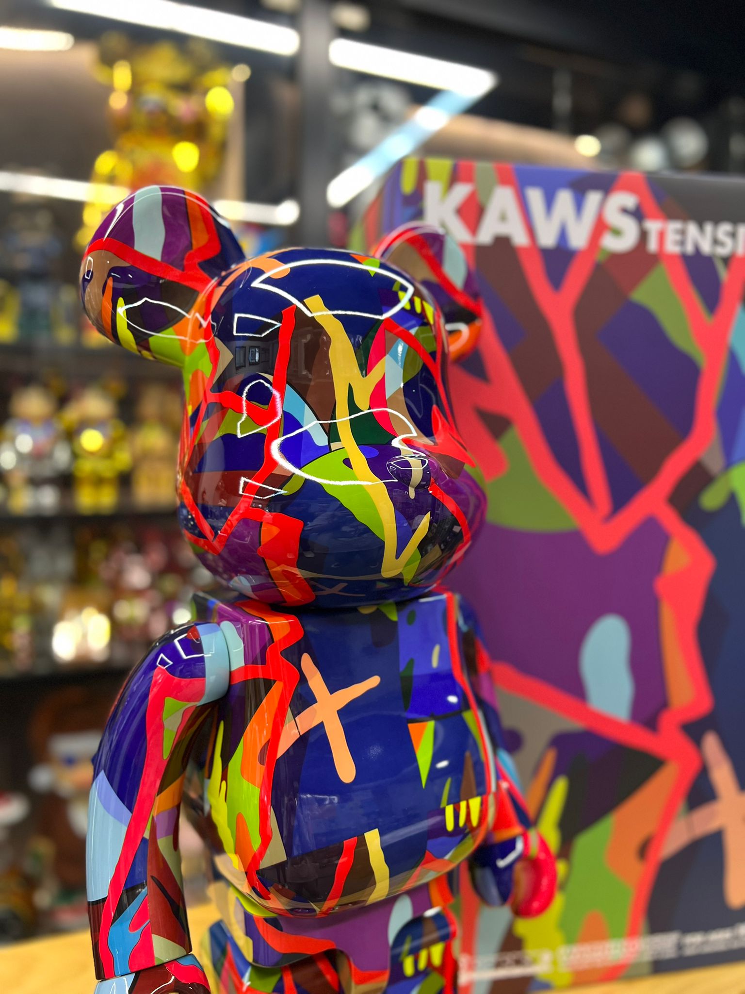 1000% Be@rbrick Kaws Tension