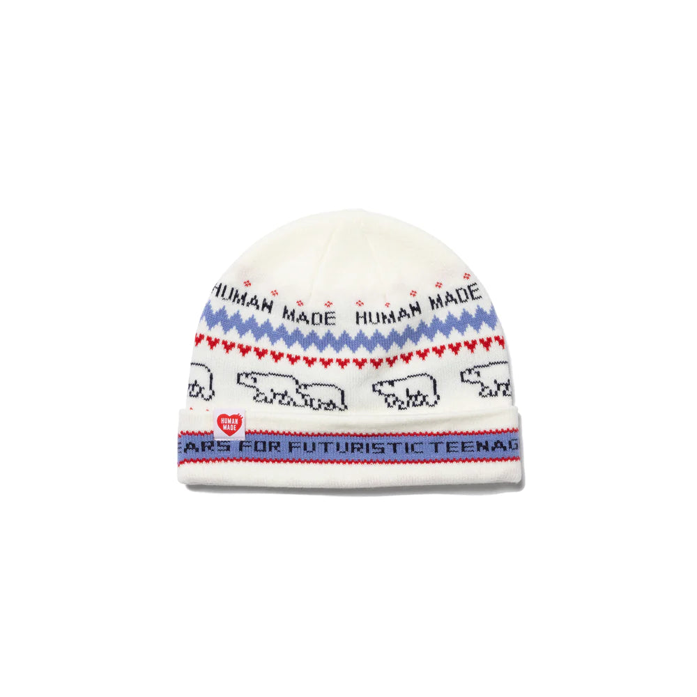 JACQUARD BEANIE