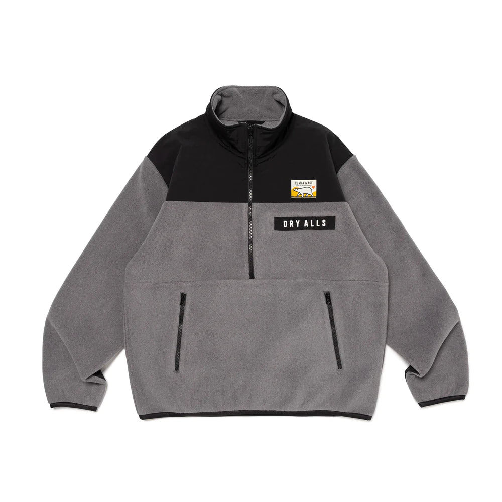 FLEECE HALF- ZIP JACKET