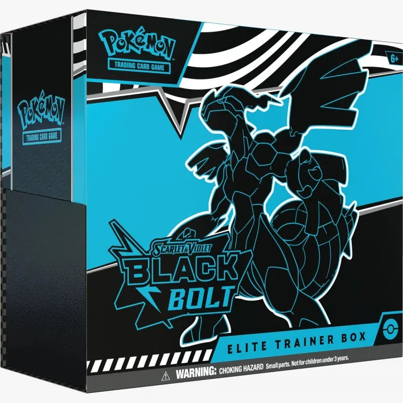 SV10.5 Pokemon TCG 美版 Scarlet & Violet  Black Bolt Elite Trainer Box