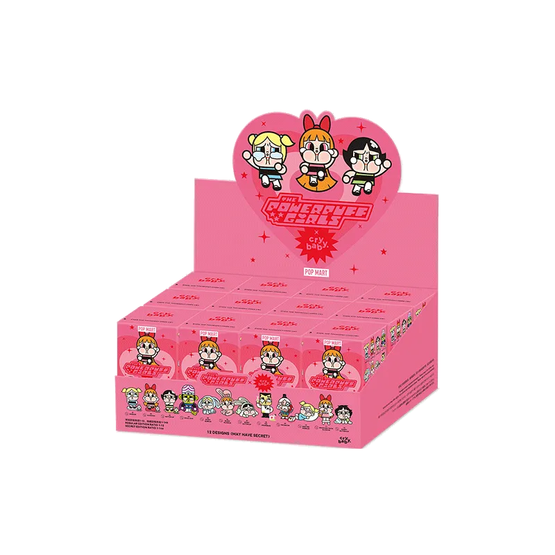 Pop Mart Cry Baby Powerpuff Girls Series Figure Blind Box