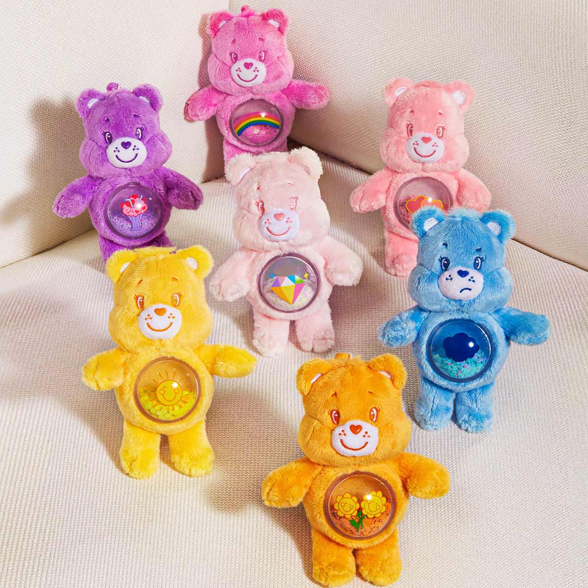 Care Bears Cozy Life Series- Quicksand Plush Pendant Blind Box (流沙毛絨掛件盲盒)