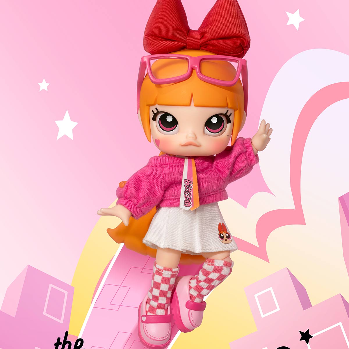 MOLLY × The Powerpuff Girls Series Action Figure 飛天小女警系列可動人偶