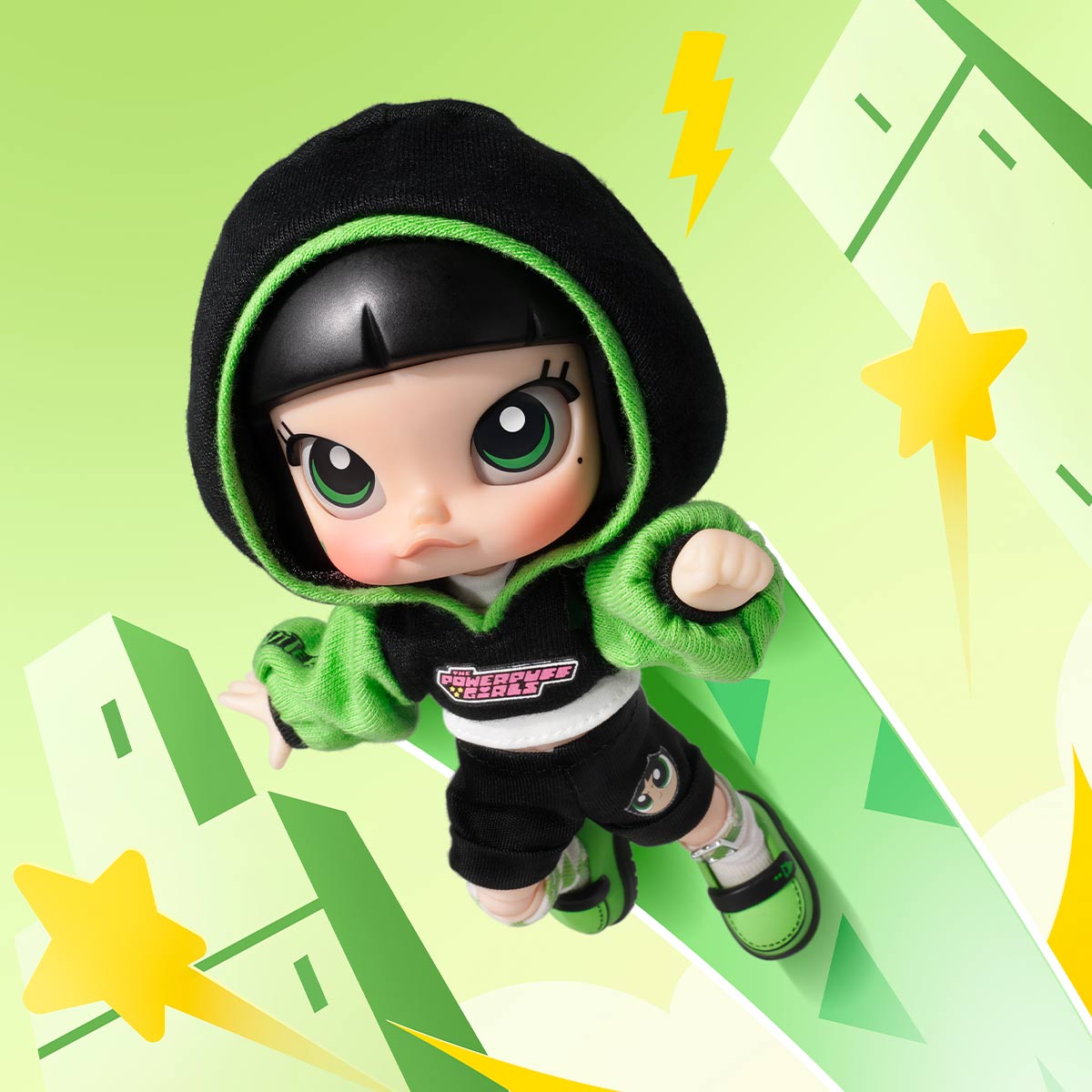 MOLLY × The Powerpuff Girls Series Action Figure 飛天小女警系列可動人偶